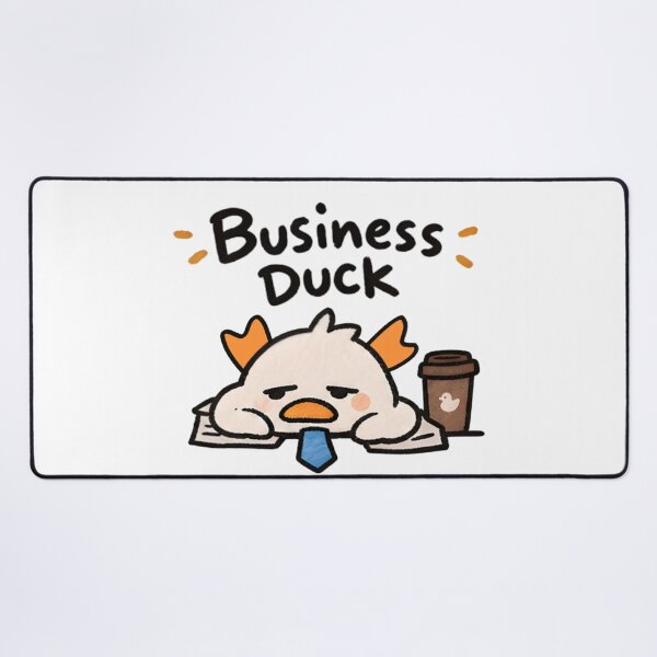 Item preview, Tired Business Duck - Funny Office Burnout Meme designed and sold by Duck lovers.