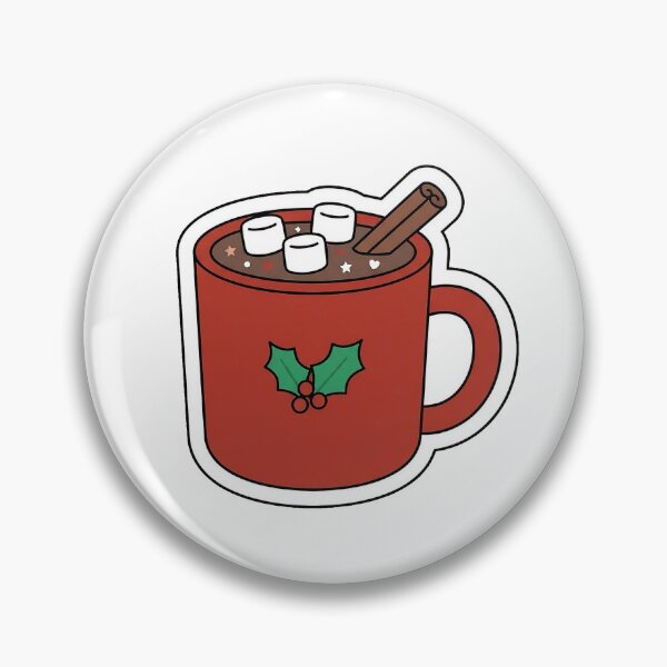 Item preview, Winter Hot Chocolate - Cozy Mug Sticker designed and sold by SimpleP.