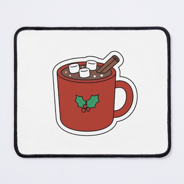 Item preview, Winter Hot Chocolate - Cozy Mug Sticker designed and sold by SimpleP.