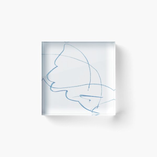 Item preview, Vessel III · Minimalist Line Drawing in Cobalt designed and sold by Maison Maru.