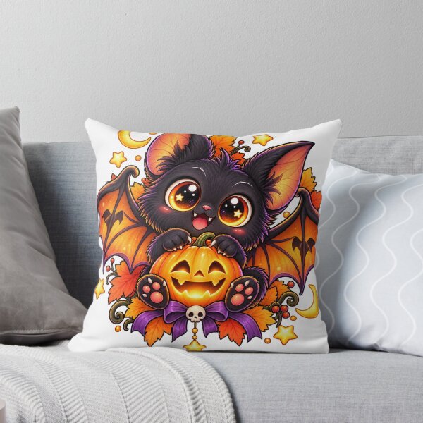 Item preview, Moonlit Pumpkin Bat designed and sold by Dark Energy.