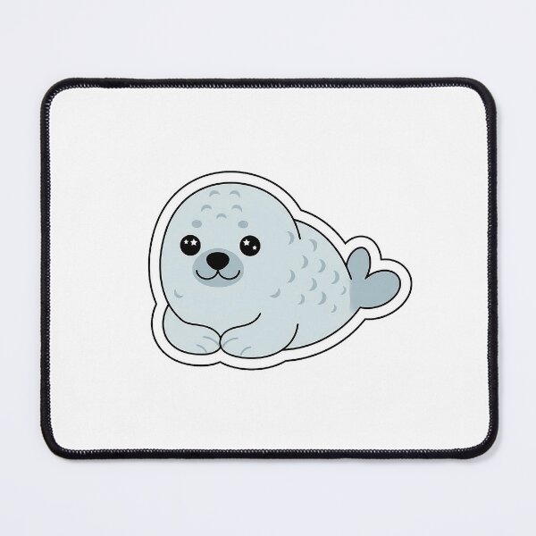 Item preview, Cute Little Seal - Kawaii Arctic Animal Sticker designed and sold by SimpleP.
