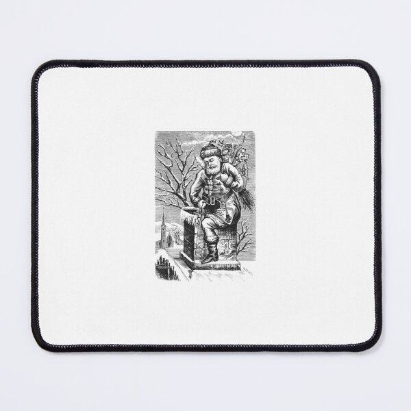 Item preview, Vintage Santa Claus Engraving designed and sold by Antique Science Press.