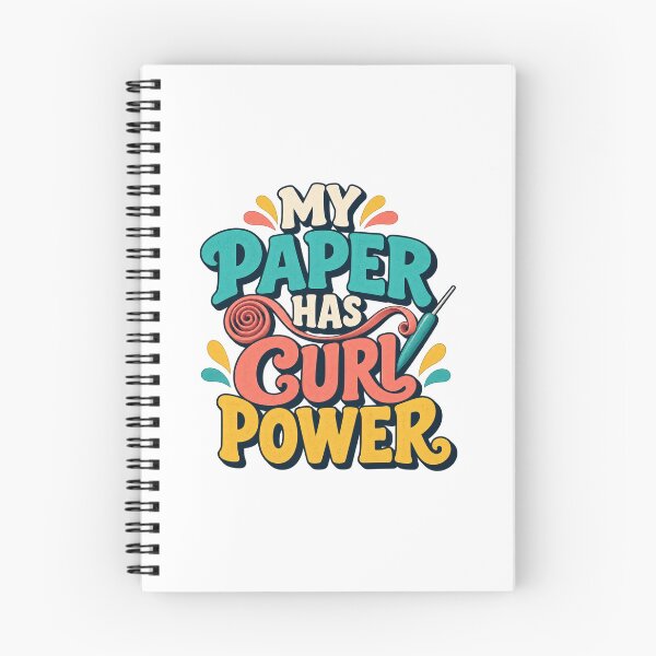 Item preview, My Paper Has Curl Power Quilling Pun designed and sold by UrbanCanvvas.