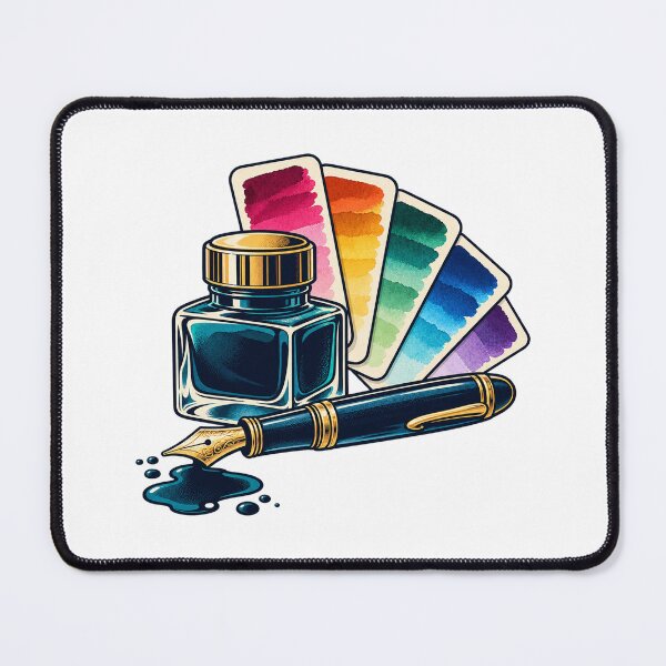 Item preview, Fountain Pen Ink Swatch Collector designed and sold by UrbanCanvvas.