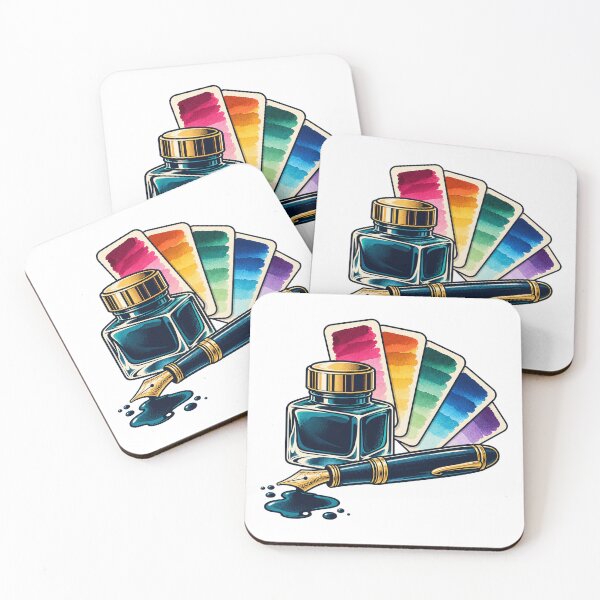 Item preview, Fountain Pen Ink Swatch Collector designed and sold by UrbanCanvvas.