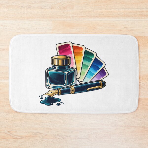 Item preview, Fountain Pen Ink Swatch Collector designed and sold by UrbanCanvvas.
