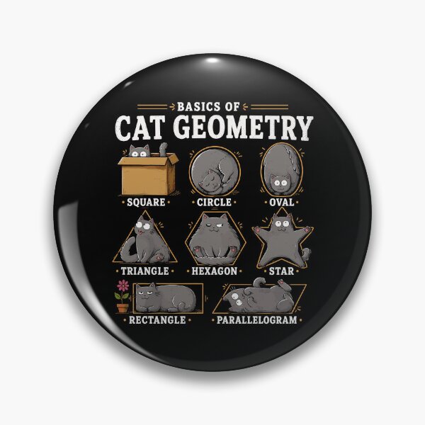 Item preview, Funny Basic Of Cat Geometry Math Cat Lover designed and sold by gordonbwyashop.