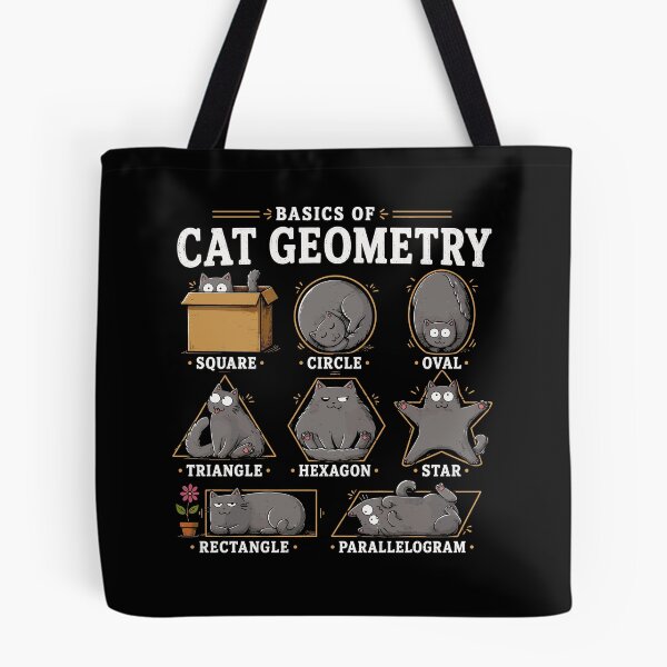 Item preview, Funny Basic Of Cat Geometry Math Cat Lover designed and sold by gordonbwyashop.