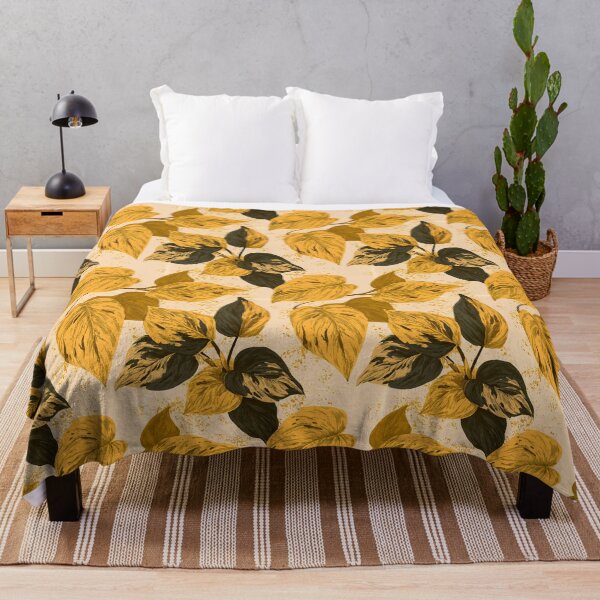 Item preview, Beautiful Pothos Print  - Retro Flower Floral - Retirement Gifts For Grandma designed and sold by RoyalStarsPatts.
