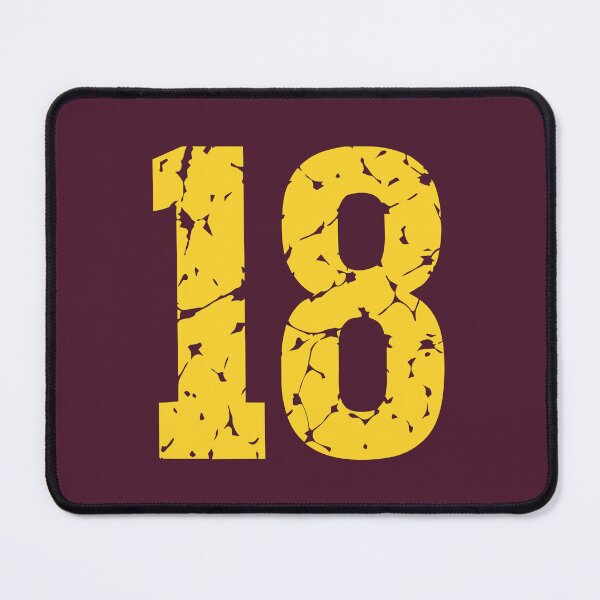 Item preview, Number 18, Yellow Eighteen designed and sold by Jeallan Designs.