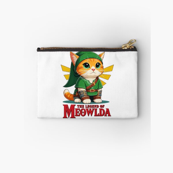 Item preview, The Legend of Meowlda Cute Cat Fantasy Artwork Design designed and sold by BrattyCatty.