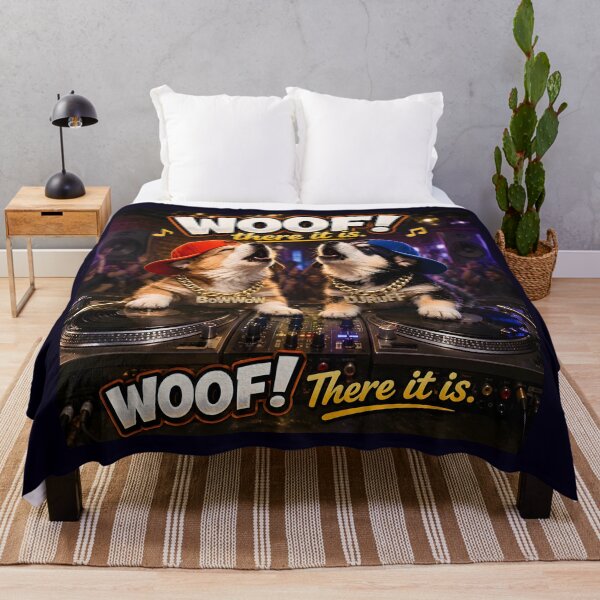 Item preview, WOOF! there it is. BoWWow and DJ RUFF puppy parody designed and sold by RockyMemes.