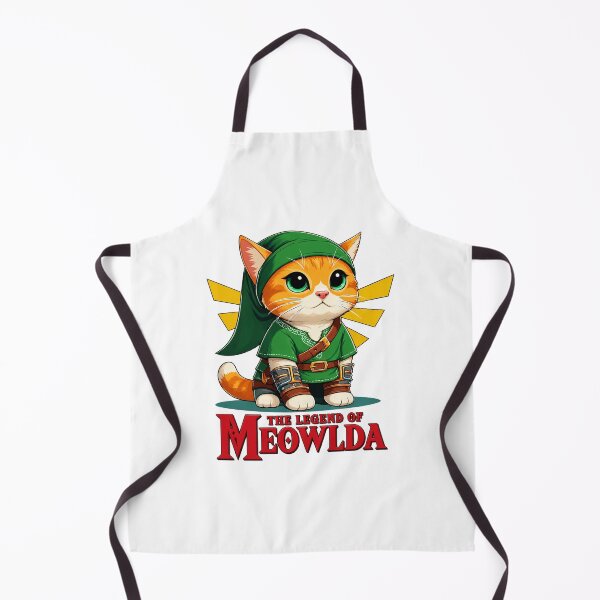 Item preview, The Legend of Meowlda Cute Cat Fantasy Artwork Design designed and sold by BrattyCatty.