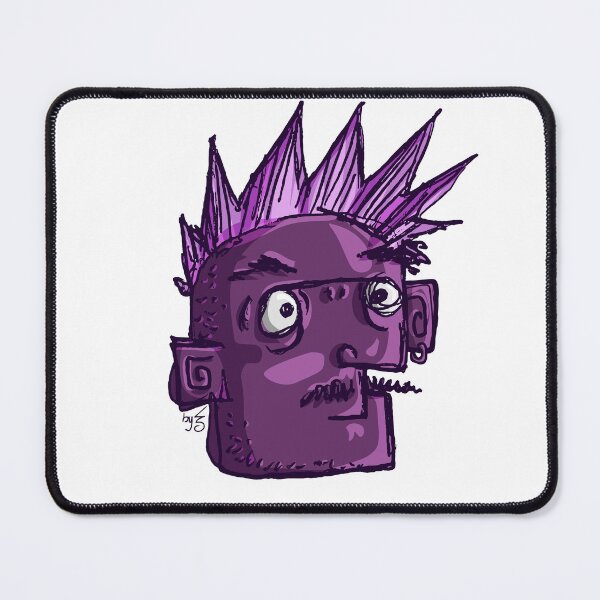 Item preview, Purple Punk Head designed and sold by the BoutiK.