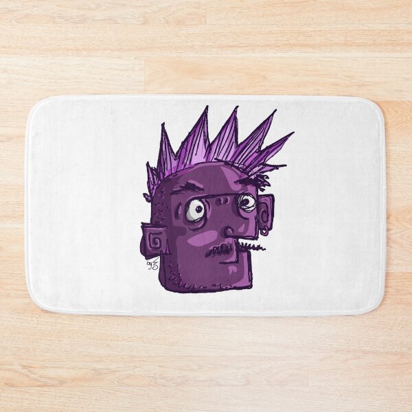 Item preview, Purple Punk Head designed and sold by the BoutiK.