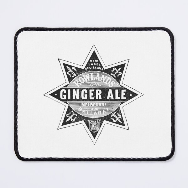 Item preview, Vintage Rowlands Ginger Ale Melbourne Label designed and sold by Antique Science Press.