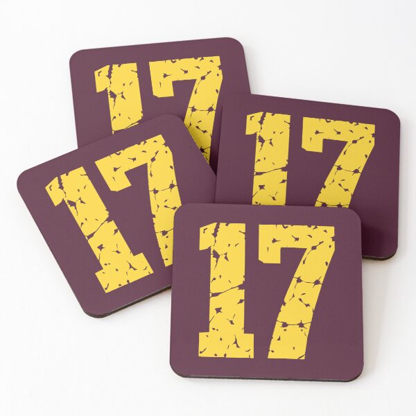 Item preview, Number 17, Yellow Seventeen designed and sold by Jeallan Designs.