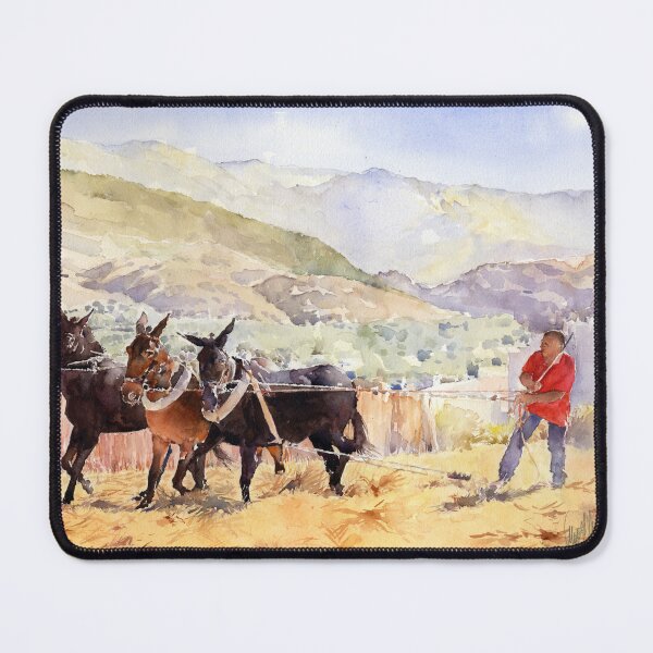Item preview, Threshing the Corn - Abla, Almería, Spain  designed and sold by Margaret Merry.