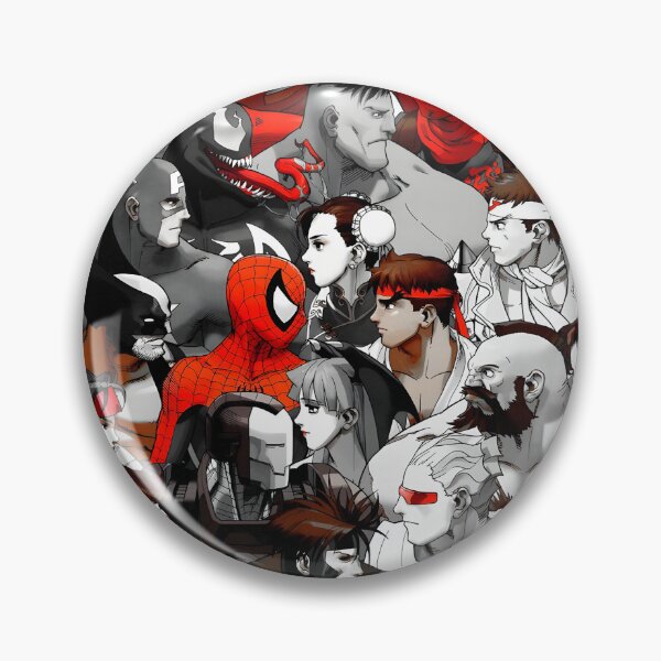 Item preview, Epic Marvel vs Capcom Red Gaming Battle Artwork designed and sold by donigoldenchild.