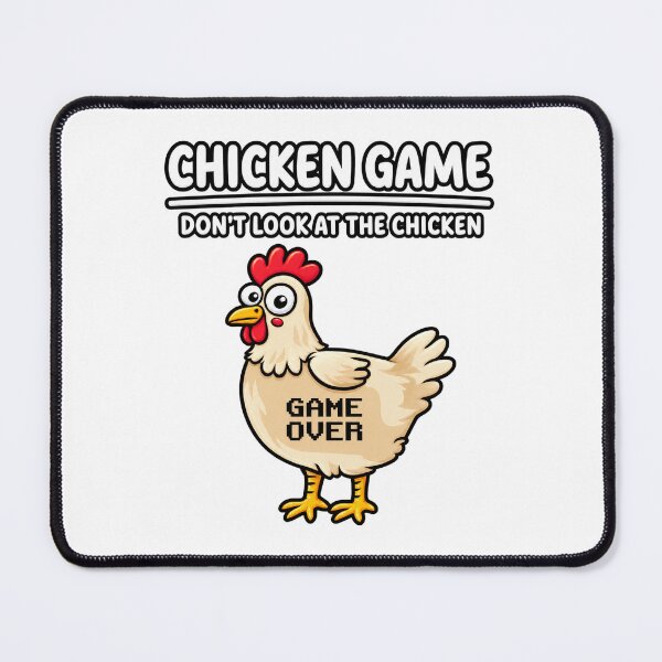 Item preview, Funny Chicken Game Design Featuring Humorous Don’t Look at the Chicken Joke designed and sold by BrattyCatty.
