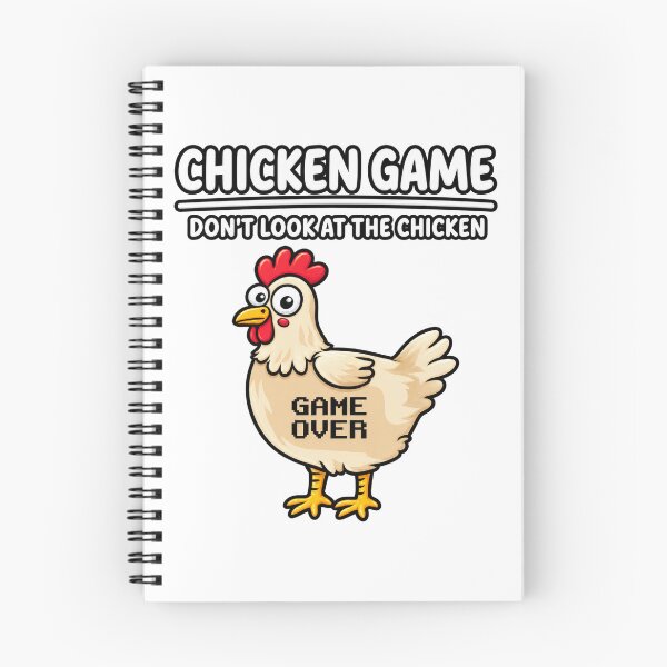 Item preview, Funny Chicken Game Design Featuring Humorous Don’t Look at the Chicken Joke designed and sold by BrattyCatty.