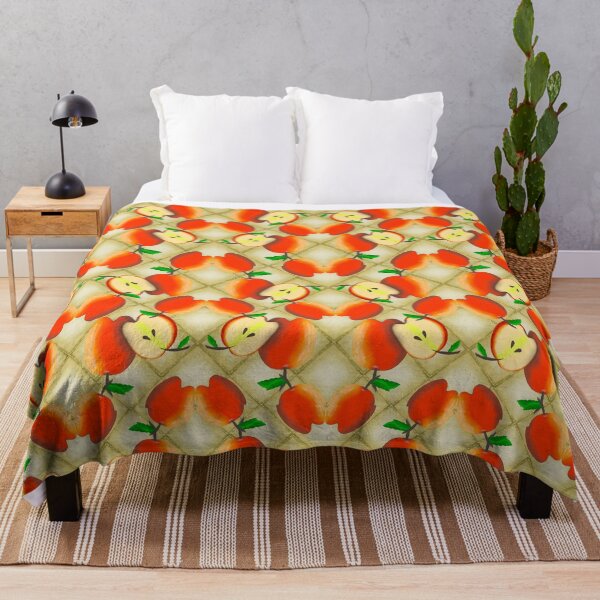 Item preview, Red apple pattern seamless background. designed and sold by Aesthetic shapes design.