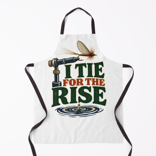 Item preview, I Tie for the Rise Fly Tying Pun designed and sold by UrbanCanvvas.