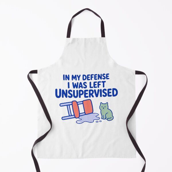 Item preview, In my defense I was left unsupervised - funny chaos humor designed and sold by GagShots.