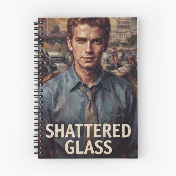 Item preview, Shattered Glass Biographical Drama Fine Art Tribute designed and sold by Art's Diner.