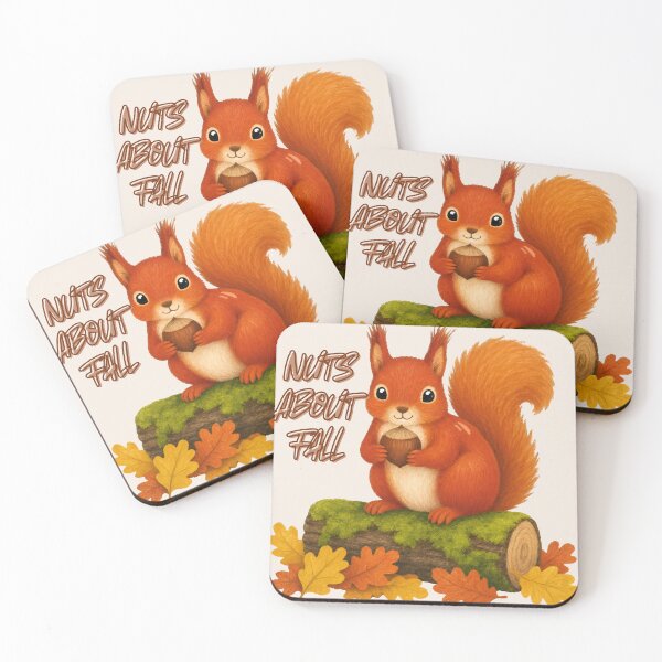 Item preview, Nuts About Fall Cute Autumn Squirrel Acorn designed and sold by Little-Miracle.