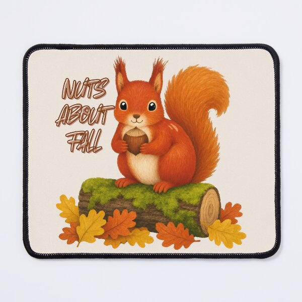 Item preview, Nuts About Fall Cute Autumn Squirrel Acorn designed and sold by Little-Miracle.
