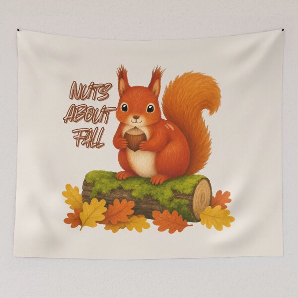 Item preview, Nuts About Fall Cute Autumn Squirrel Acorn designed and sold by Little-Miracle.