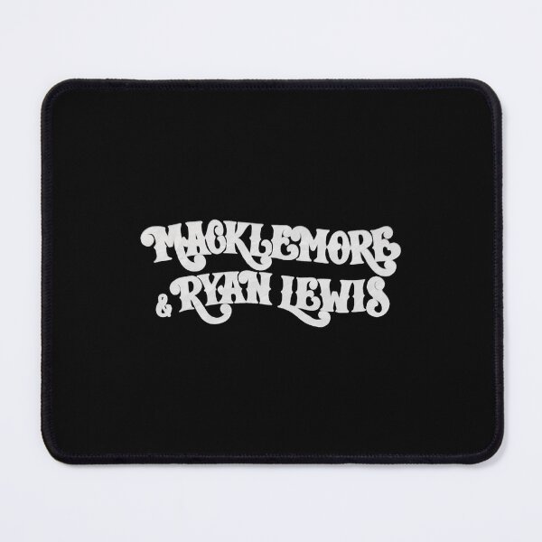 Item preview, Macklemore & Ryan Lewis Groovy Retro Psychedelic 70s Font Logo designed and sold by Dravienart.