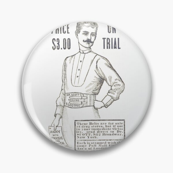 Item preview, Victorian Dr Scotts Electric Belt Ad designed and sold by Antique Science Press.