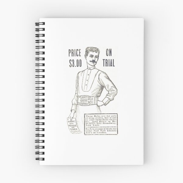 Item preview, Victorian Dr Scotts Electric Belt Ad designed and sold by Antique Science Press.