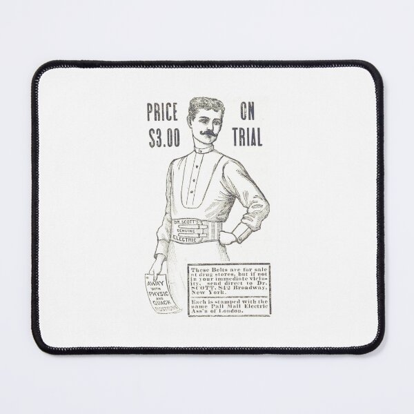 Item preview, Victorian Dr Scotts Electric Belt Ad designed and sold by Antique Science Press.