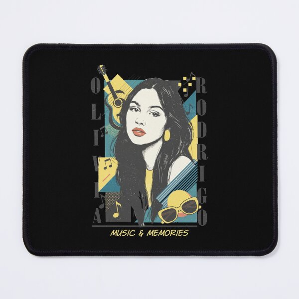 Item preview, Olivia Rodrigo Music And Memories Retro Pop Art Sketch Portrait designed and sold by Dravienart.