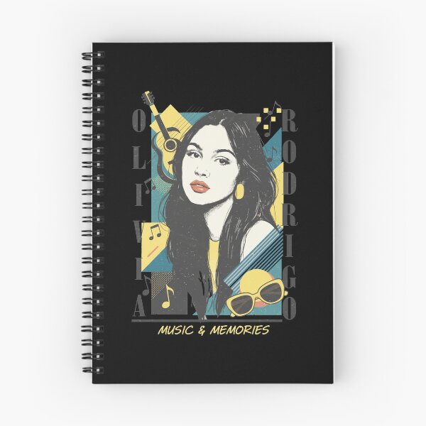 Item preview, Olivia Rodrigo Music And Memories Retro Pop Art Sketch Portrait designed and sold by Dravienart.