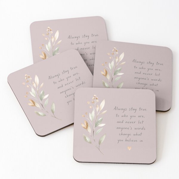Item preview, Always Stay True to Who You Are – Authenticity & Self-Belief Quote designed and sold by ManggaeJM.