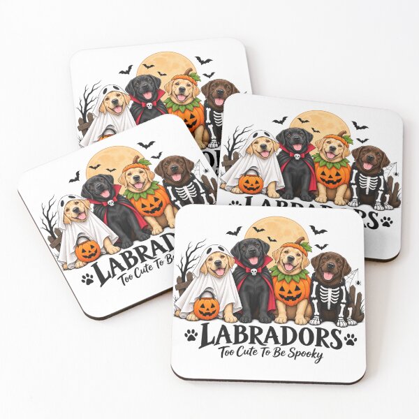 Item preview, Perros Labrador de Halloween - Disfraz de Labrador Retriever adorable y espeluznante designed and sold by JHINDesigns ⭐⭐⭐⭐⭐.