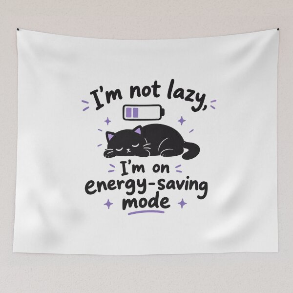 Item preview, I am not lazy lazy designed and sold by JiG-7.