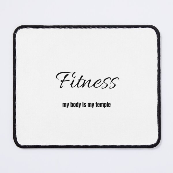 Item preview, Fitness , my body is my temple designed and sold by Beehnah.