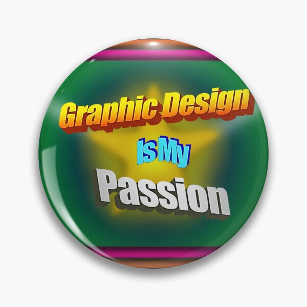 Item preview, Graphic Design Is My Passion (green) designed and sold by TLCD.