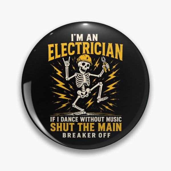 Item preview, Funny Electrician Dance Without Music Shut The Main Breaker designed and sold by gordonbwyashop.