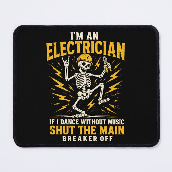 Item preview, Funny Electrician Dance Without Music Shut The Main Breaker designed and sold by gordonbwyashop.