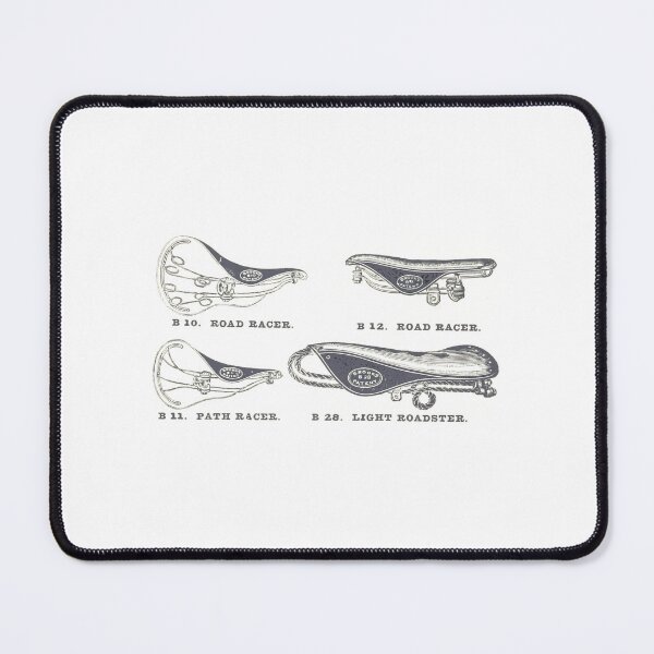 Item preview, Vintage Brooks Bicycle Saddles Engraving designed and sold by Antique Science Press.