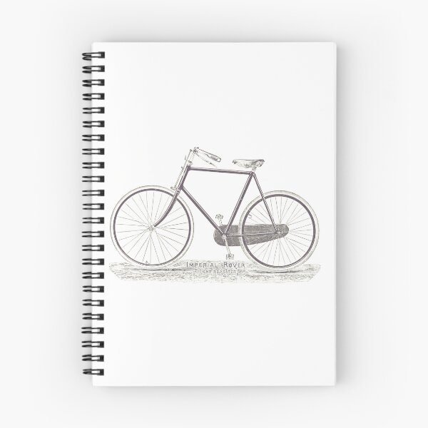 Item preview, Vintage Imperial Rover Bicycle Illustration designed and sold by Antique Science Press.