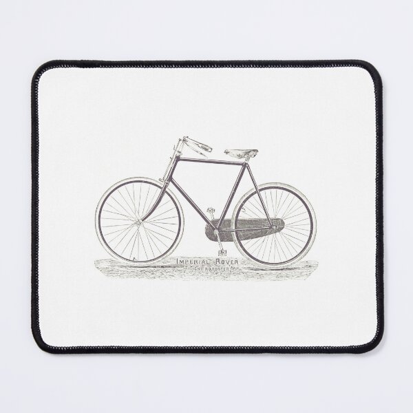 Item preview, Vintage Imperial Rover Bicycle Illustration designed and sold by Antique Science Press.