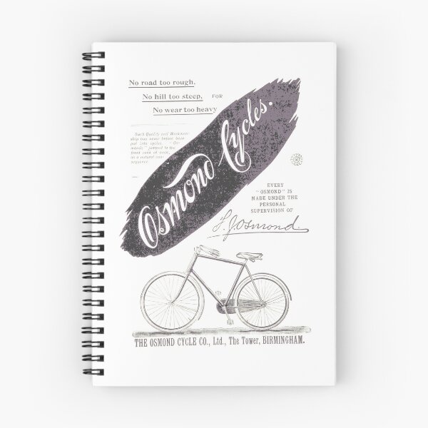 Item preview, Victorian Osmond Cycles Bicycle Ad designed and sold by Antique Science Press.